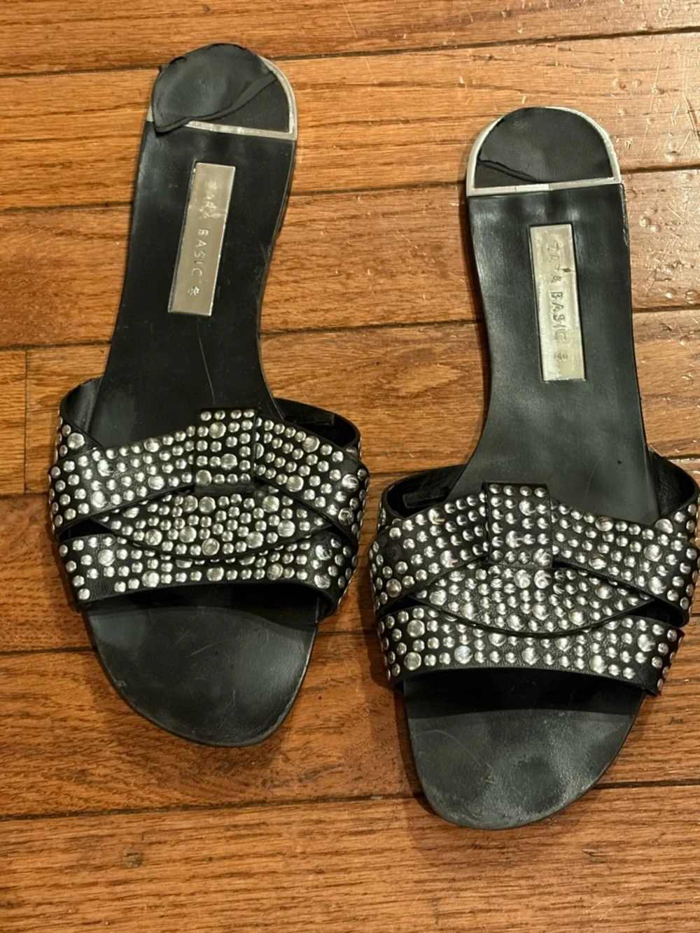 Zara studded flat sandals EU40 - Picture 3 of 9